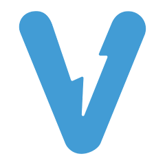 V logosu
